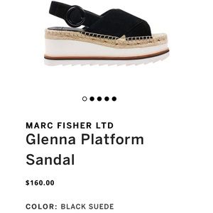 Marc Fisher platform Sandal size 8.5